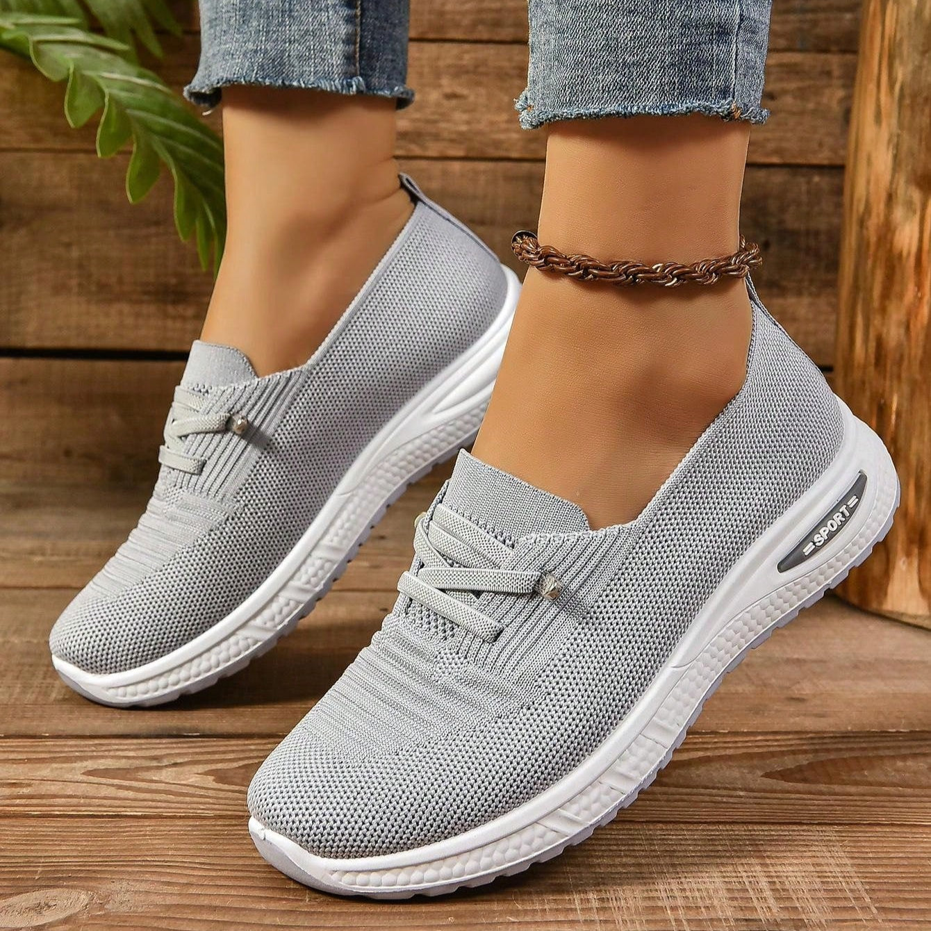 Judie | Women's Slip-On Athletic Shoes - Image 4