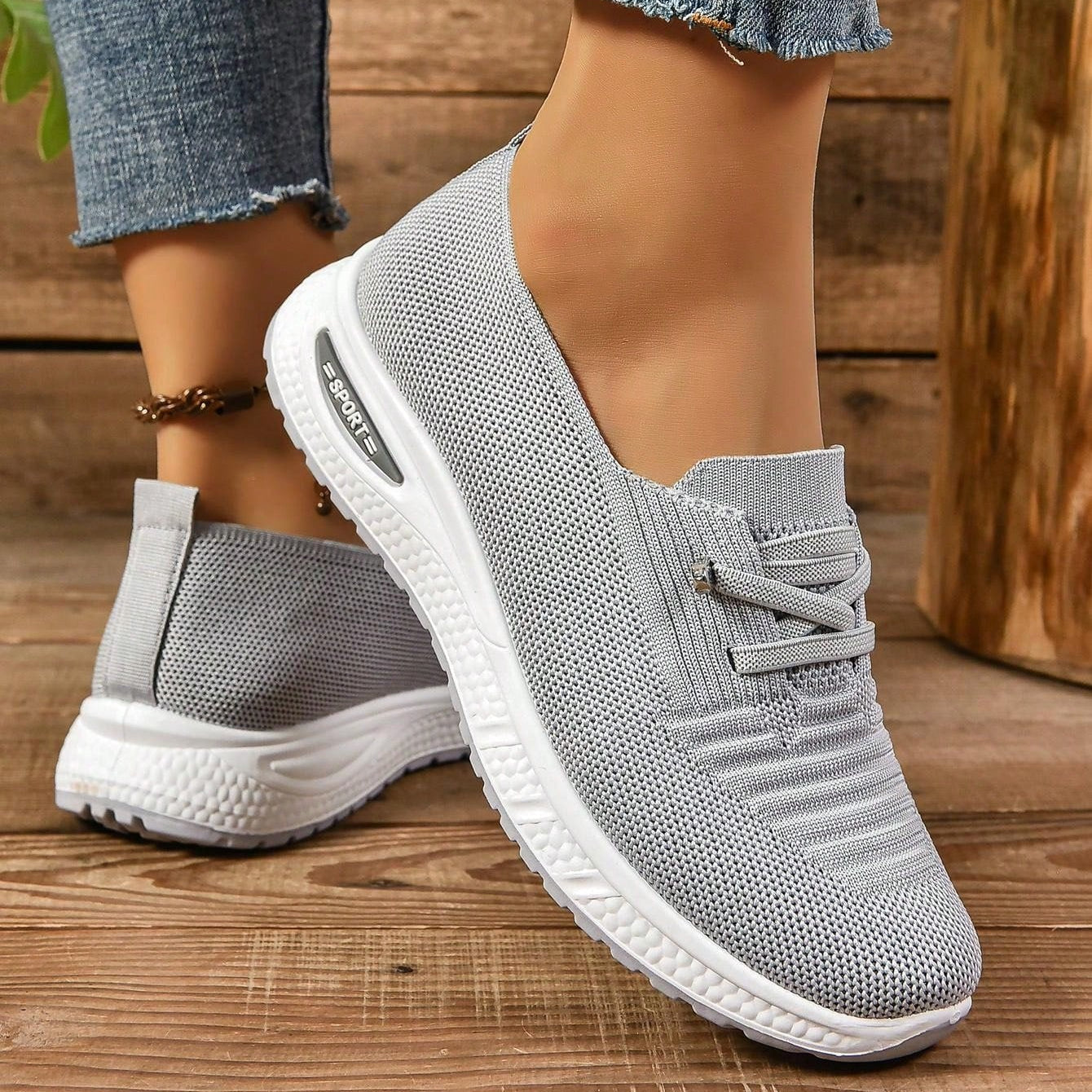 Judie | Women's Slip-On Athletic Shoes - Image 2