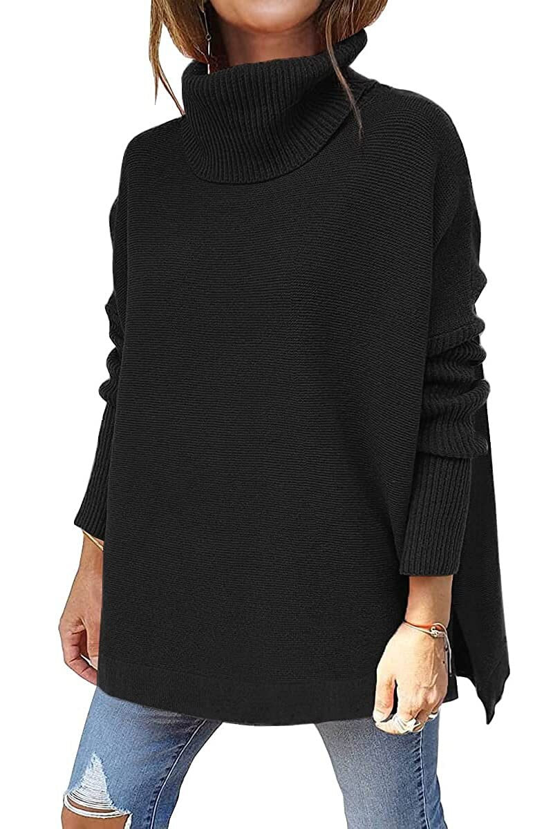 Lucia | Women's Oversized Turtleneck Sweater - Image 4