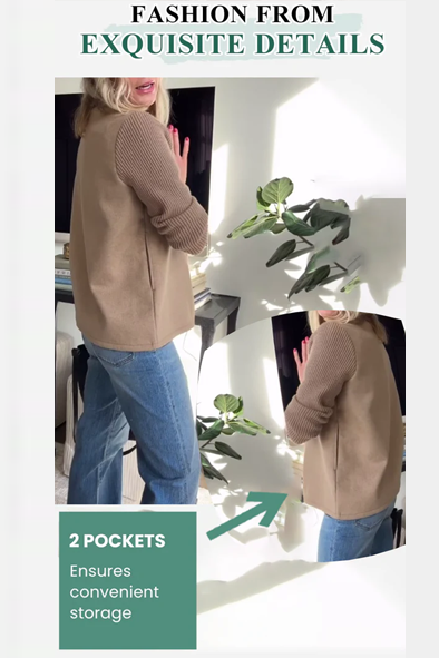 Edith | Women's Double Breasted Blazer Jacket - Image 3