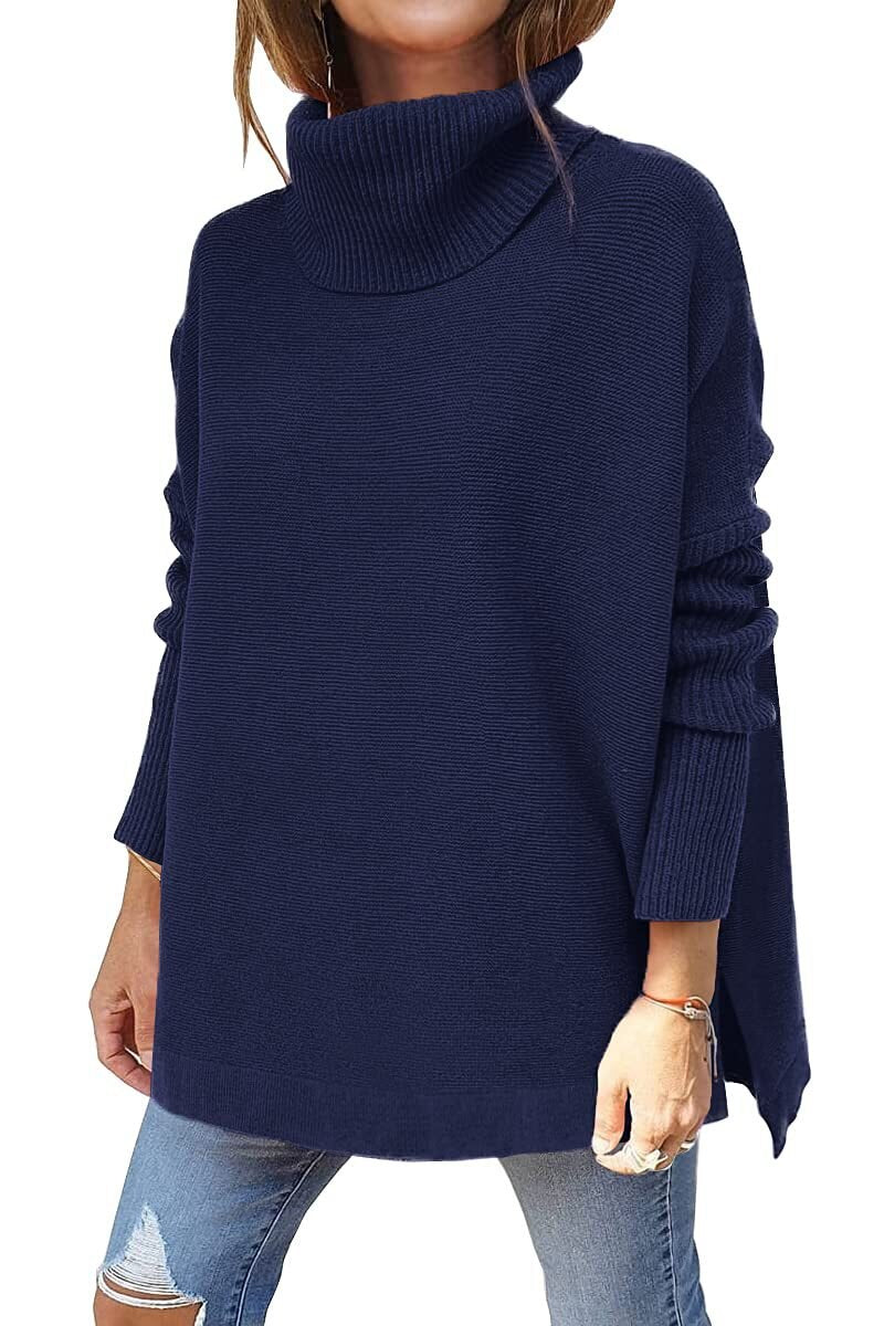 Lucia | Women's Oversized Turtleneck Sweater - Image 9