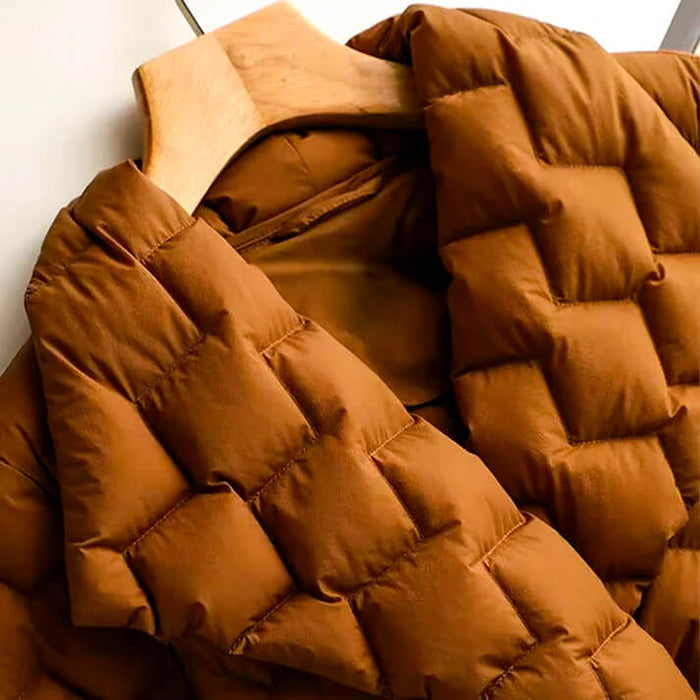 Jamie | Women's Quilted Belted Jacket - Image 3