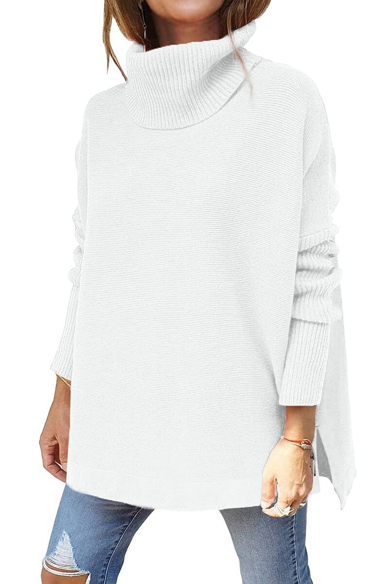 Lucia | Women's Oversized Turtleneck Sweater - Image 3
