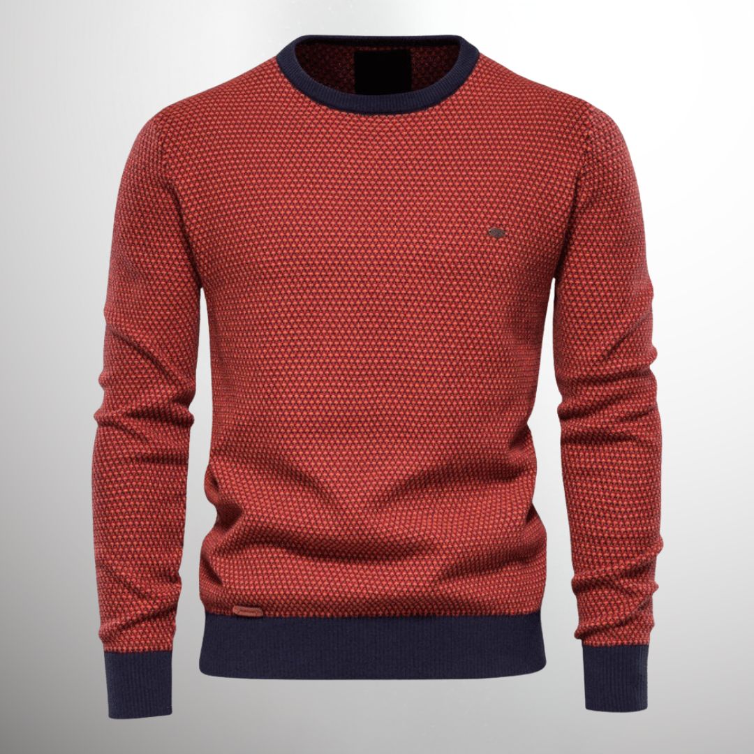 Ezekiel | Men's Fitted Crew Neck Sweater - Image 4