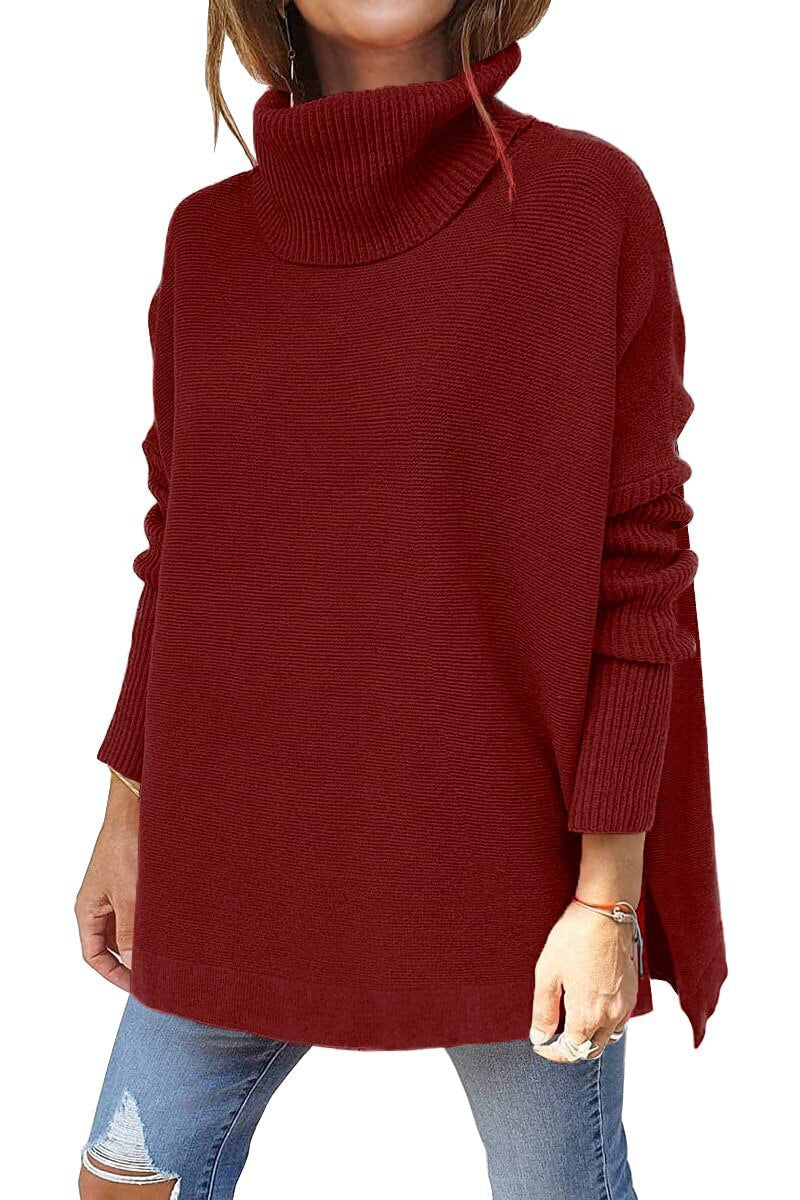 Lucia | Women's Oversized Turtleneck Sweater - Image 8