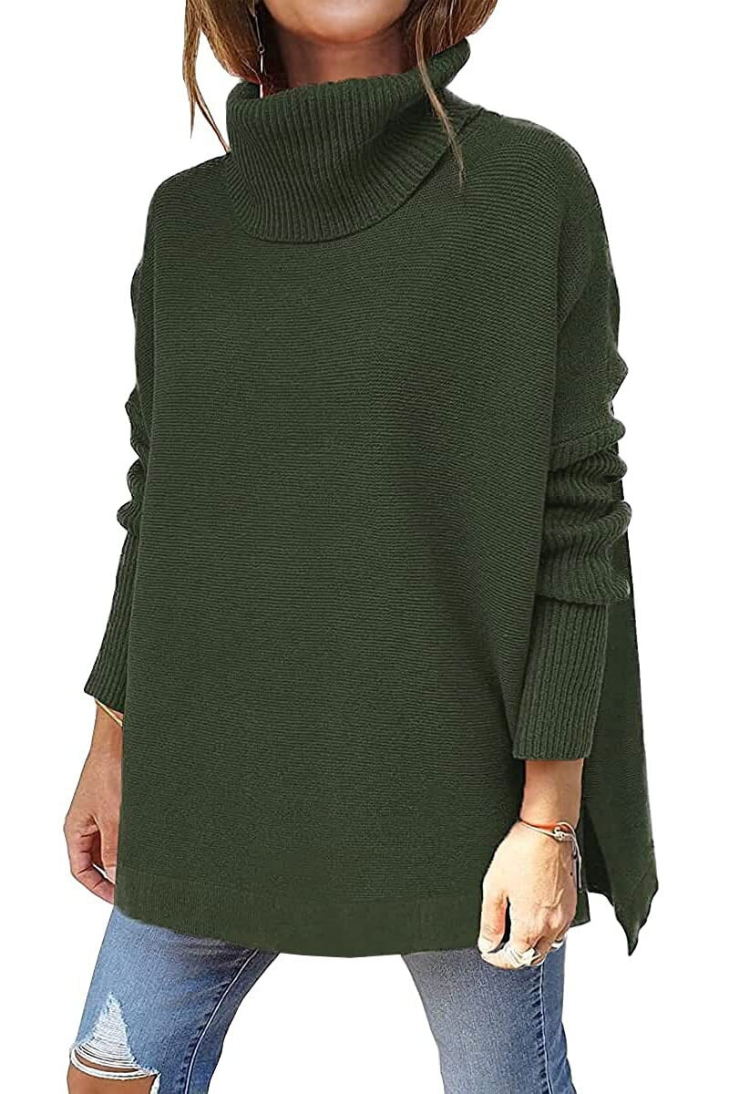 Lucia | Women's Oversized Turtleneck Sweater - Image 10