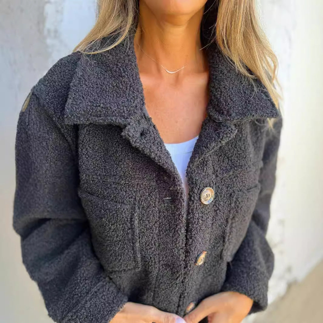 Sherry | Women's Button-Down Relaxed Fit Jacket - Image 4