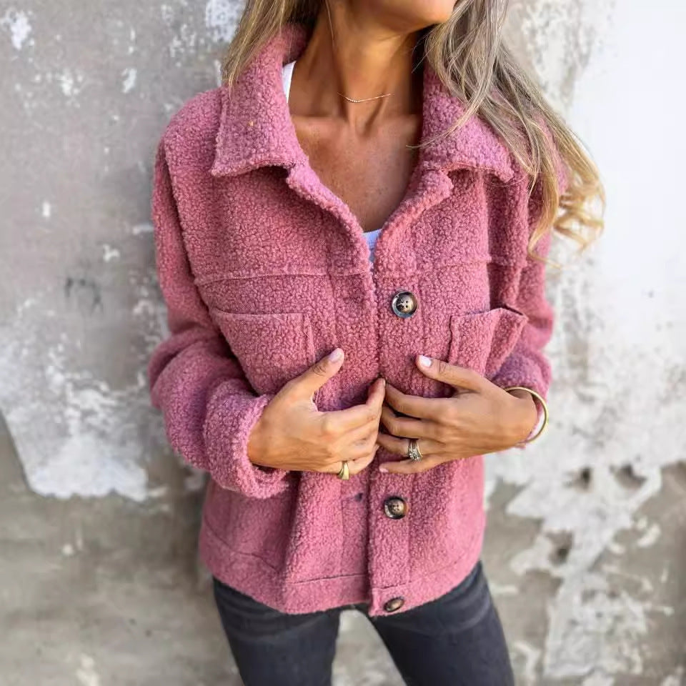 Sherry | Women's Button-Down Relaxed Fit Jacket - Image 2