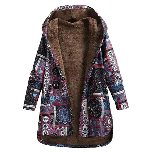 Deborah | Women's Hooded Long Sleeve Jacket - Image 3