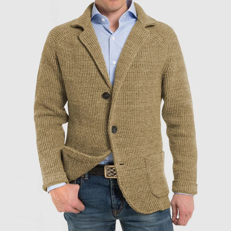 Arlo | Men's Knit Sweater Jacket - Image 6