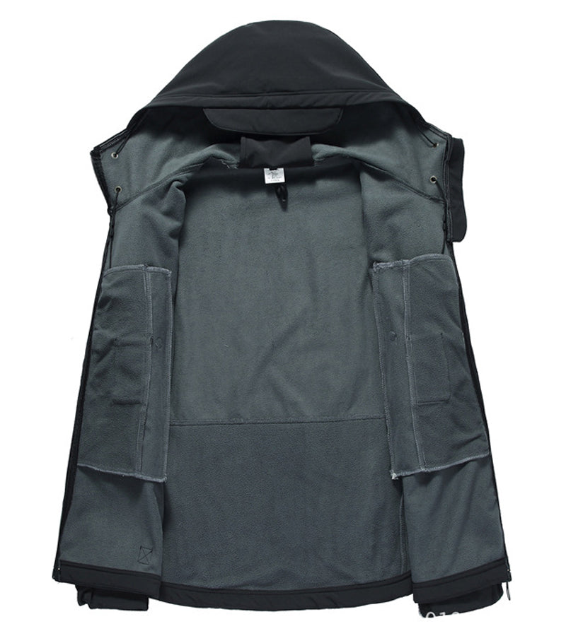Bo | Men's Hooded Zip-Up Tactical Jacket - Image 10