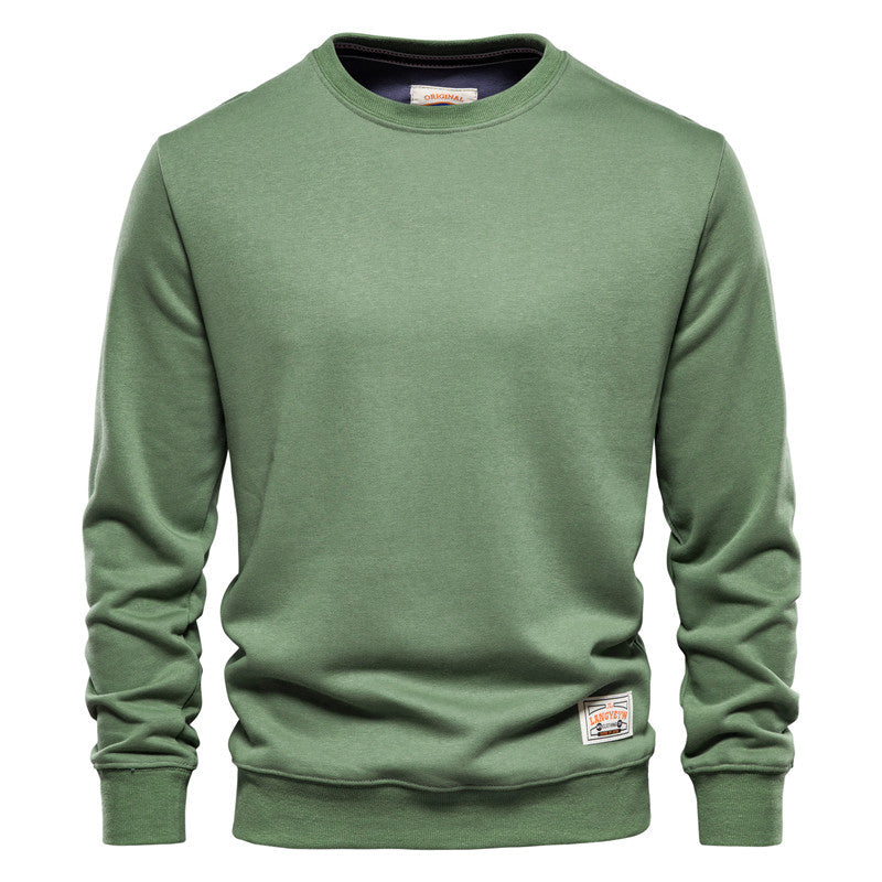Levi | Men's Crewneck Long Sleeve Sweater - Image 4