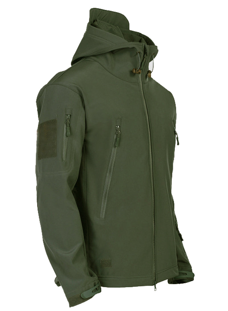 Bo | Men's Hooded Zip-Up Tactical Jacket - Image 5