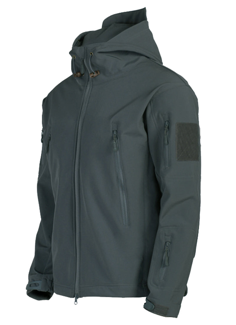 Bo | Men's Hooded Zip-Up Tactical Jacket - Image 9