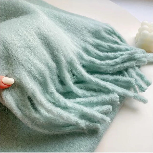 Irene | Women's Oversized Fringe Scarf - Image 12