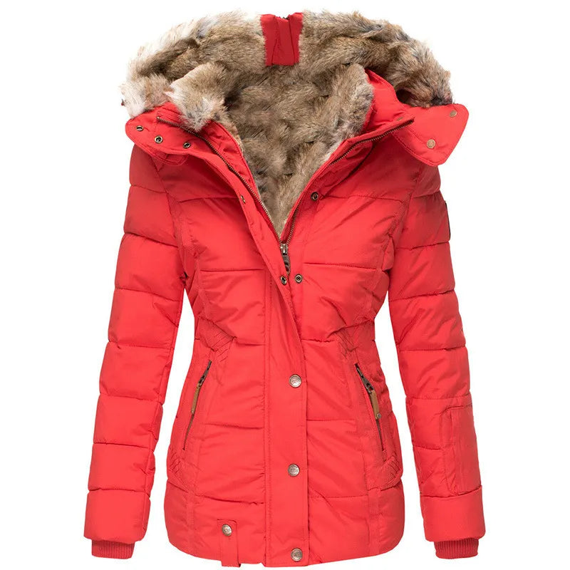 Michele | Women's Hooded Puffer Jacket - Image 5