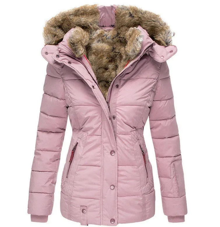 Michele | Women's Hooded Puffer Jacket - Image 13