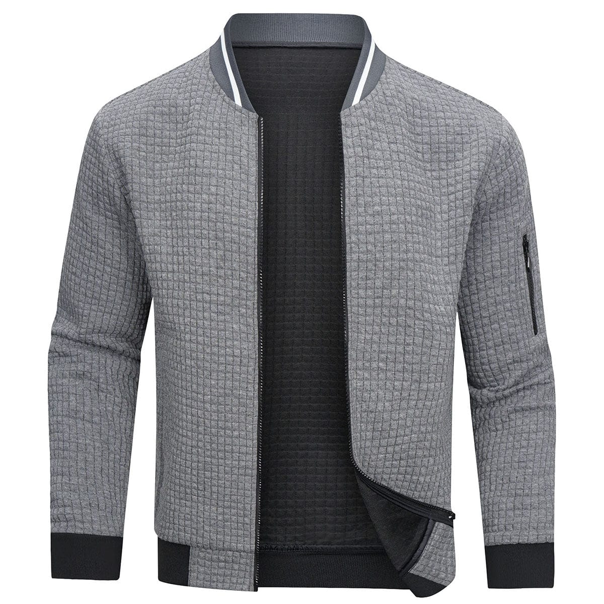 Bill | Men's Casual Bomber Jacket - Image 3