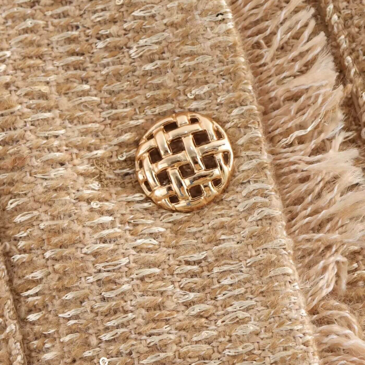 Alana | Women's Cropped Tweed Jacket - Image 8