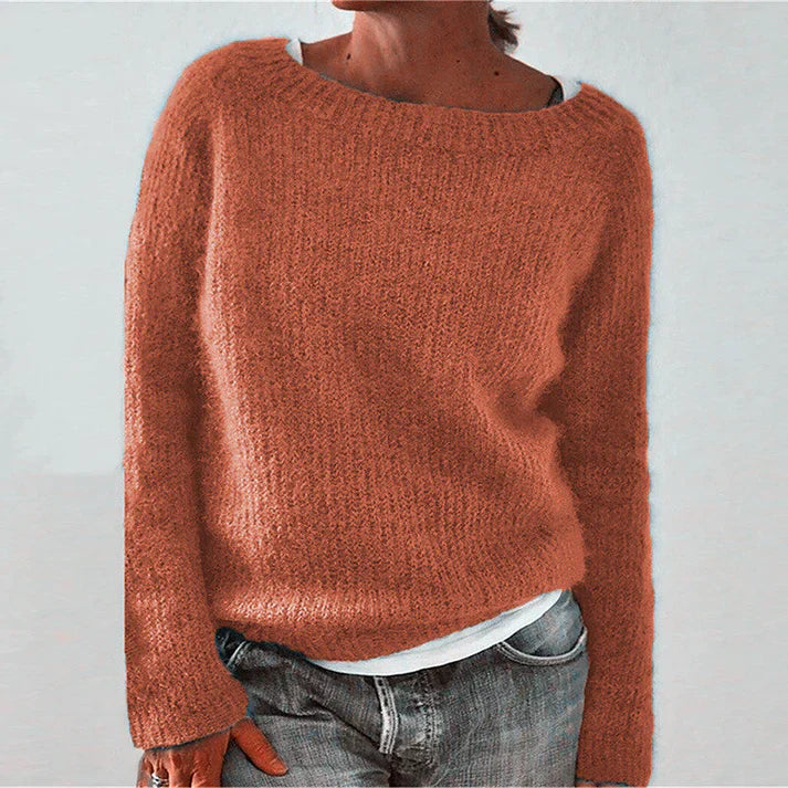 Joyce | Women's Crew Neck Pullover Sweater - Image 2