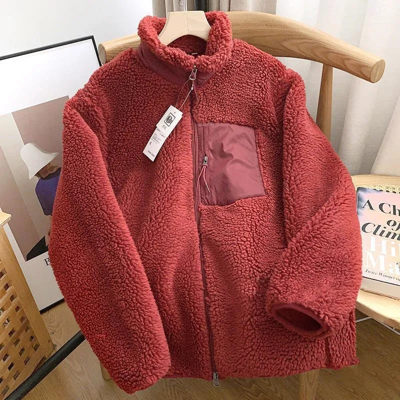 Amber | Women's Zip-Up Fleece Jacket - Image 9