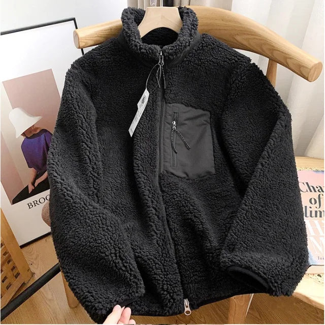 Amber | Women's Zip-Up Fleece Jacket - Image 2