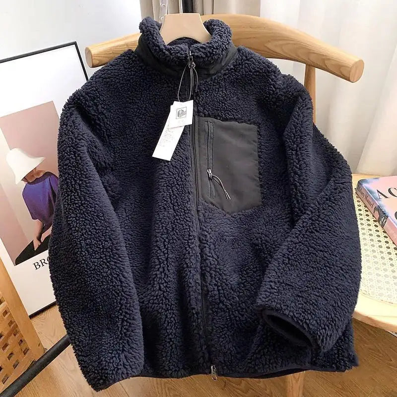 Amber | Women's Zip-Up Fleece Jacket - Image 3