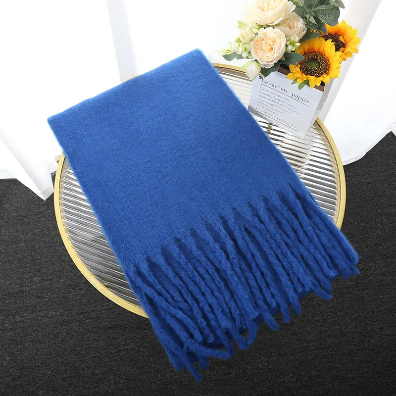 Irene | Women's Oversized Fringe Scarf - Image 14