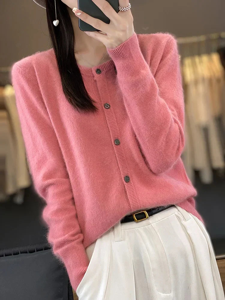 Jane | Women's Button-Front Knit Cardigan - Image 8