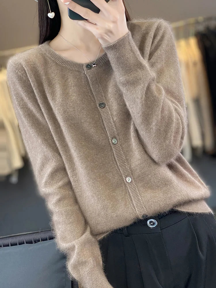 Jane | Women's Button-Front Knit Cardigan - Image 11