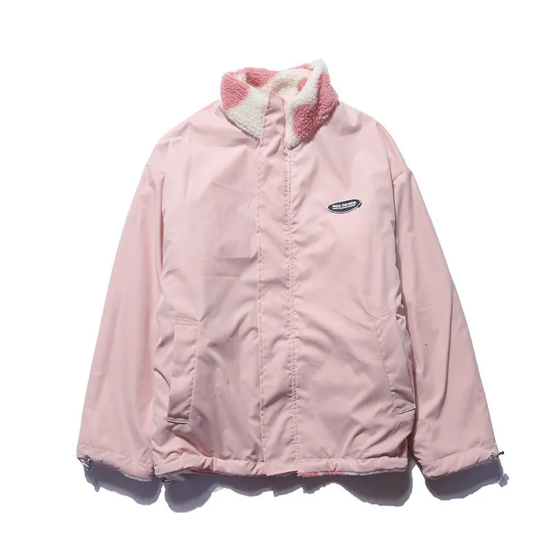 Nicole | Women's Oversized Reversible Jacket - Image 4