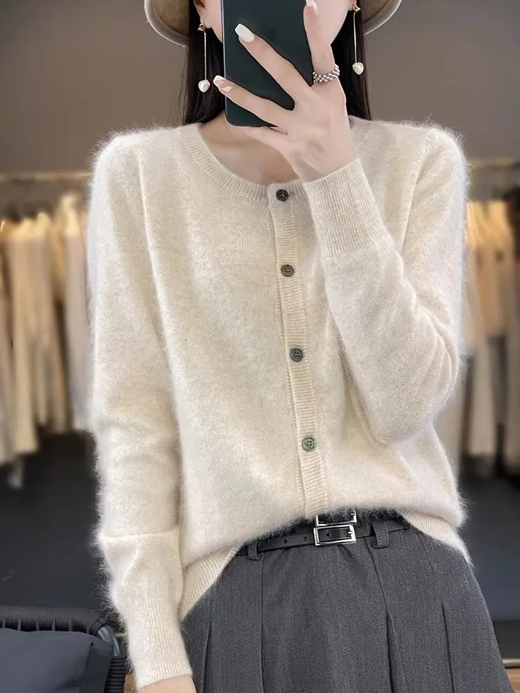 Jane | Women's Button-Front Knit Cardigan - Image 3