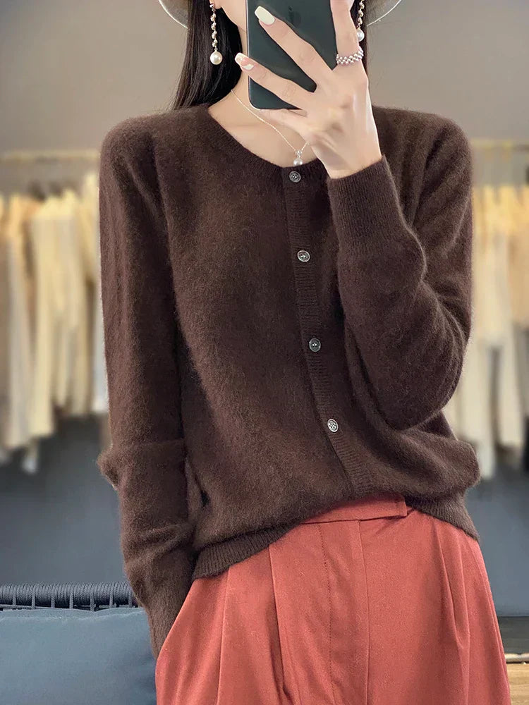 Jane | Women's Button-Front Knit Cardigan - Image 10