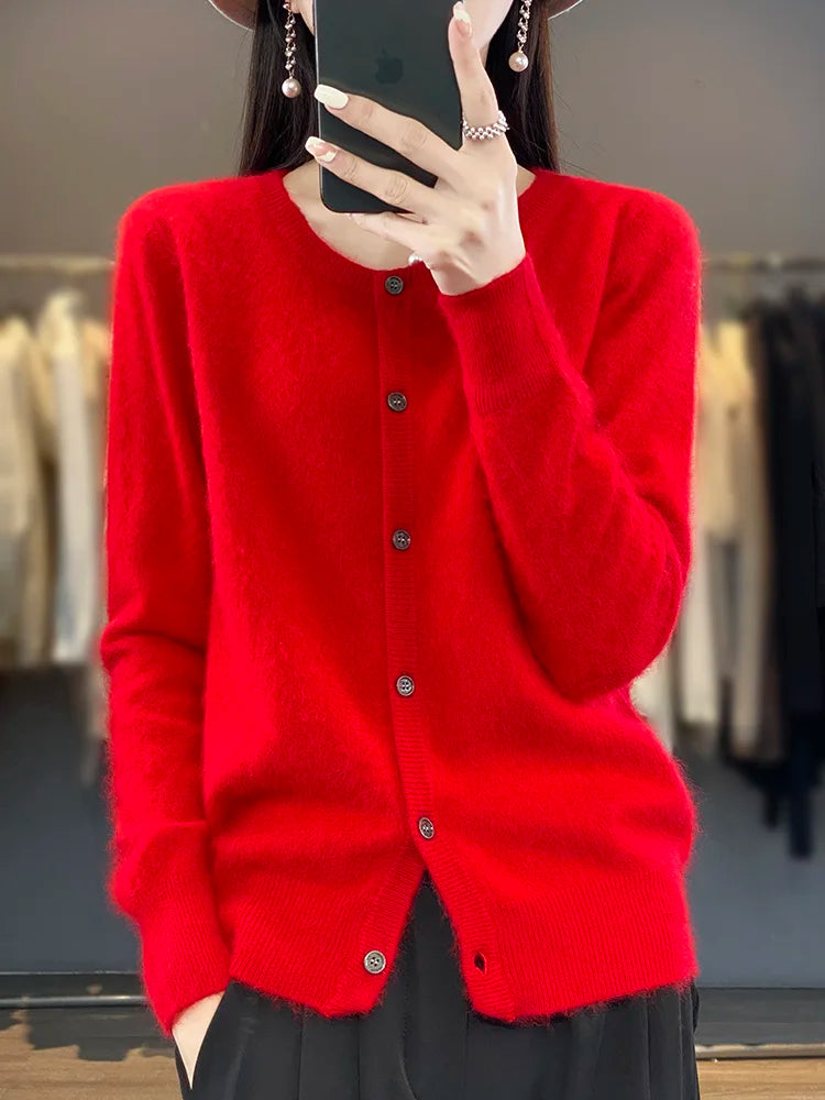 Jane | Women's Button-Front Knit Cardigan - Image 14
