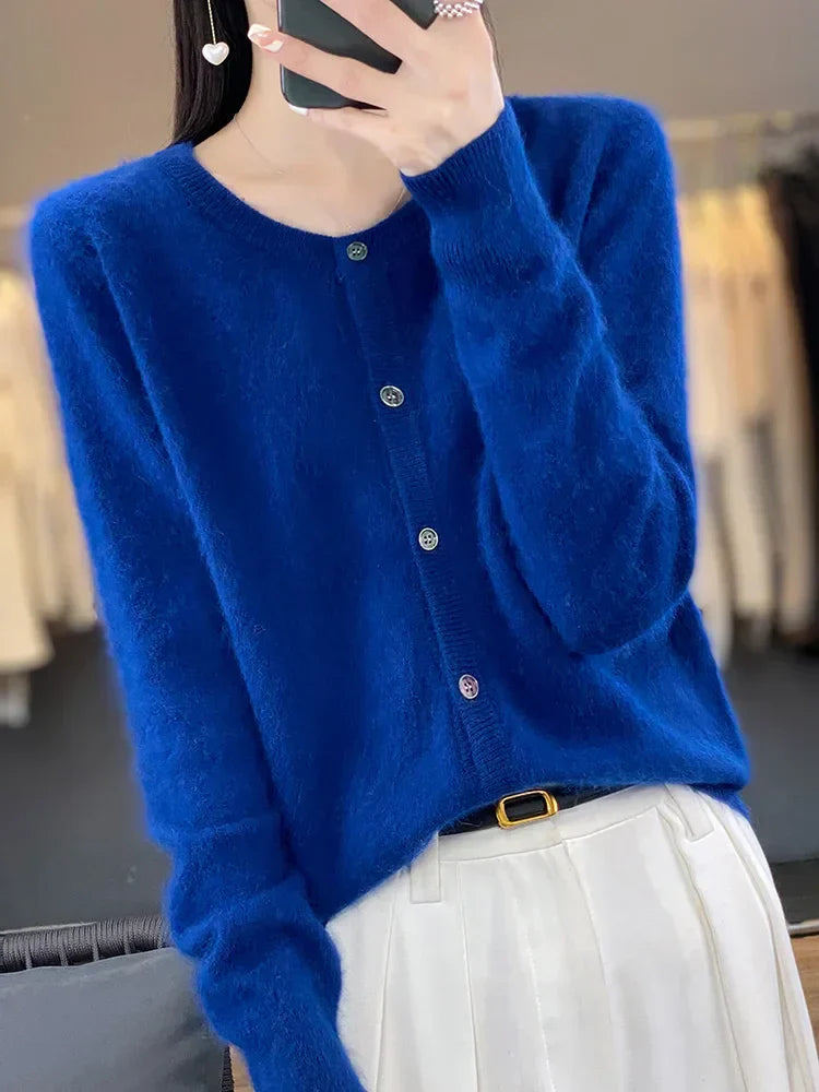 Jane | Women's Button-Front Knit Cardigan - Image 9