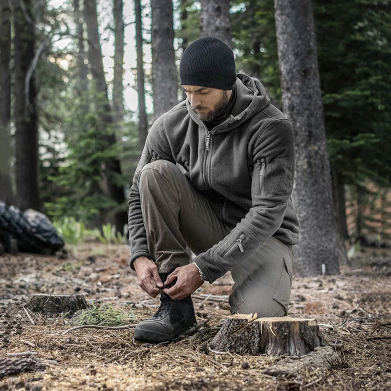 Keith | Men's Tactical Hooded Jacket - Image 4