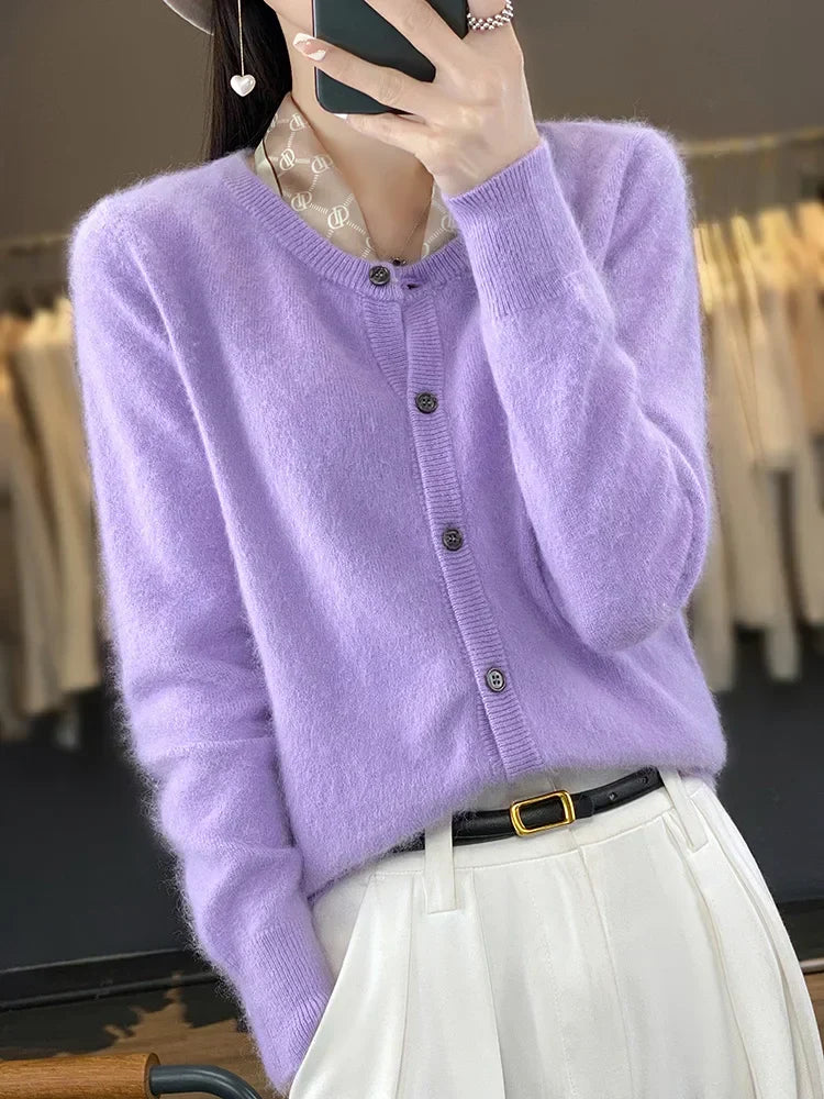 Jane | Women's Button-Front Knit Cardigan - Image 12