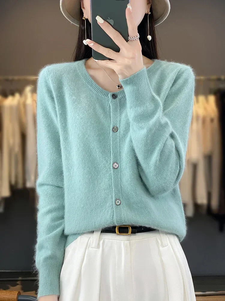 Jane | Women's Button-Front Knit Cardigan - Image 4