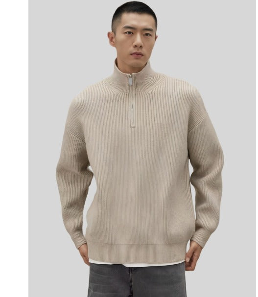 Kai | Men's Quarter-Zip Sweater - Image 5