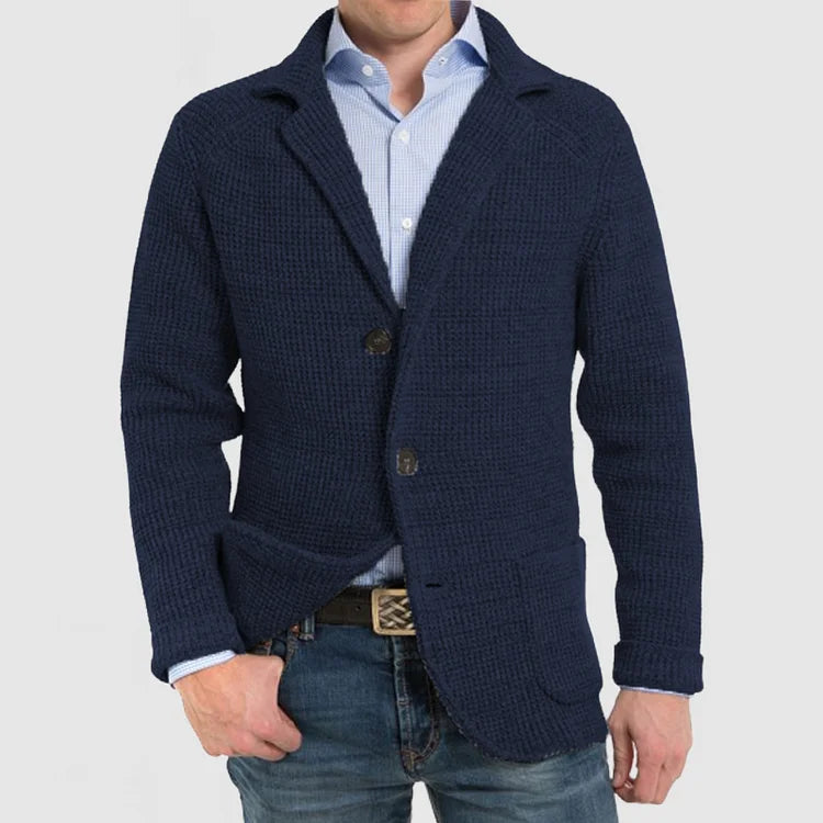 Arlo | Men's Knit Sweater Jacket - Image 2