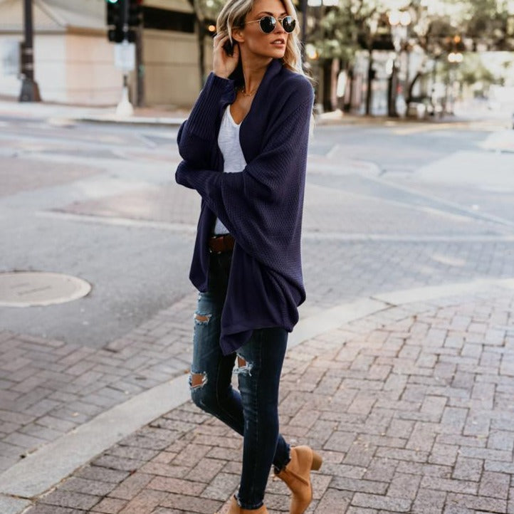 Penny | Women's Oversized Cardigan Sweater - Image 2