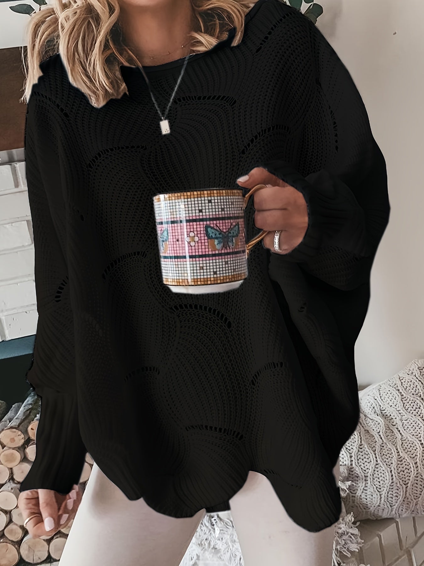 Fern | Women's Oversized Knit Sweater - Image 5
