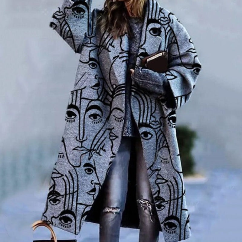 Margaret | Women's Oversized Long Coat - Image 8