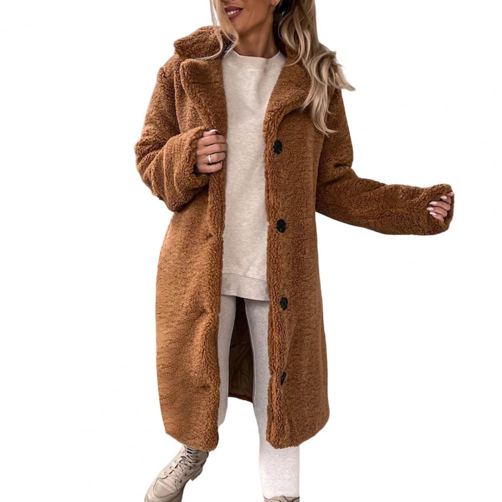 Mia | Women's Oversized Teddy Coat - Image 2