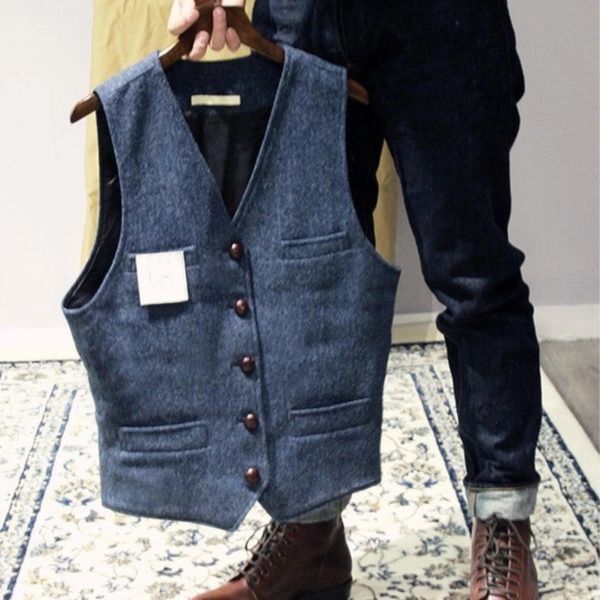 Ty | Men's Slim Fit Casual Vest - Image 3