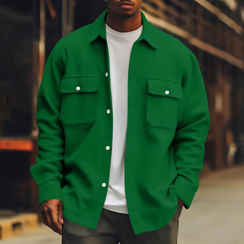 Dominic | Men's Button-Down Jacket - Image 5