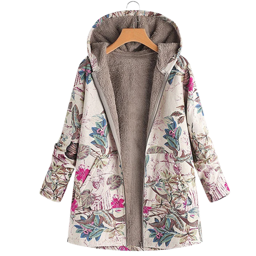Riley | Women's Hooded Floral Jacket - Image 4