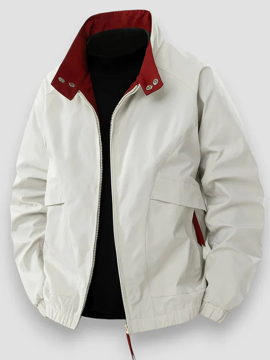 Men's Zip-Up Casual Jacket - Image 1