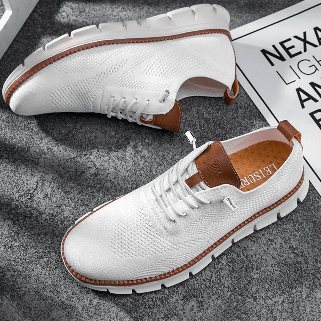 Men's Lace-Up Casual Sneakers - Image 5