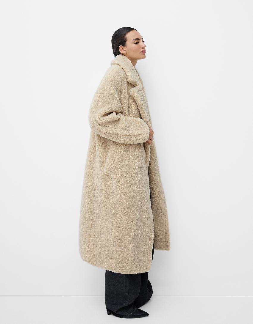 Melanie | Women's Oversized Teddy Coat - Image 5